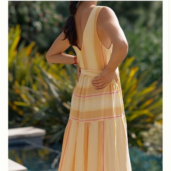 Anthropologie L*Space Clara Maxi Dress Swim Cover Up Size S - Picture 2 of 8